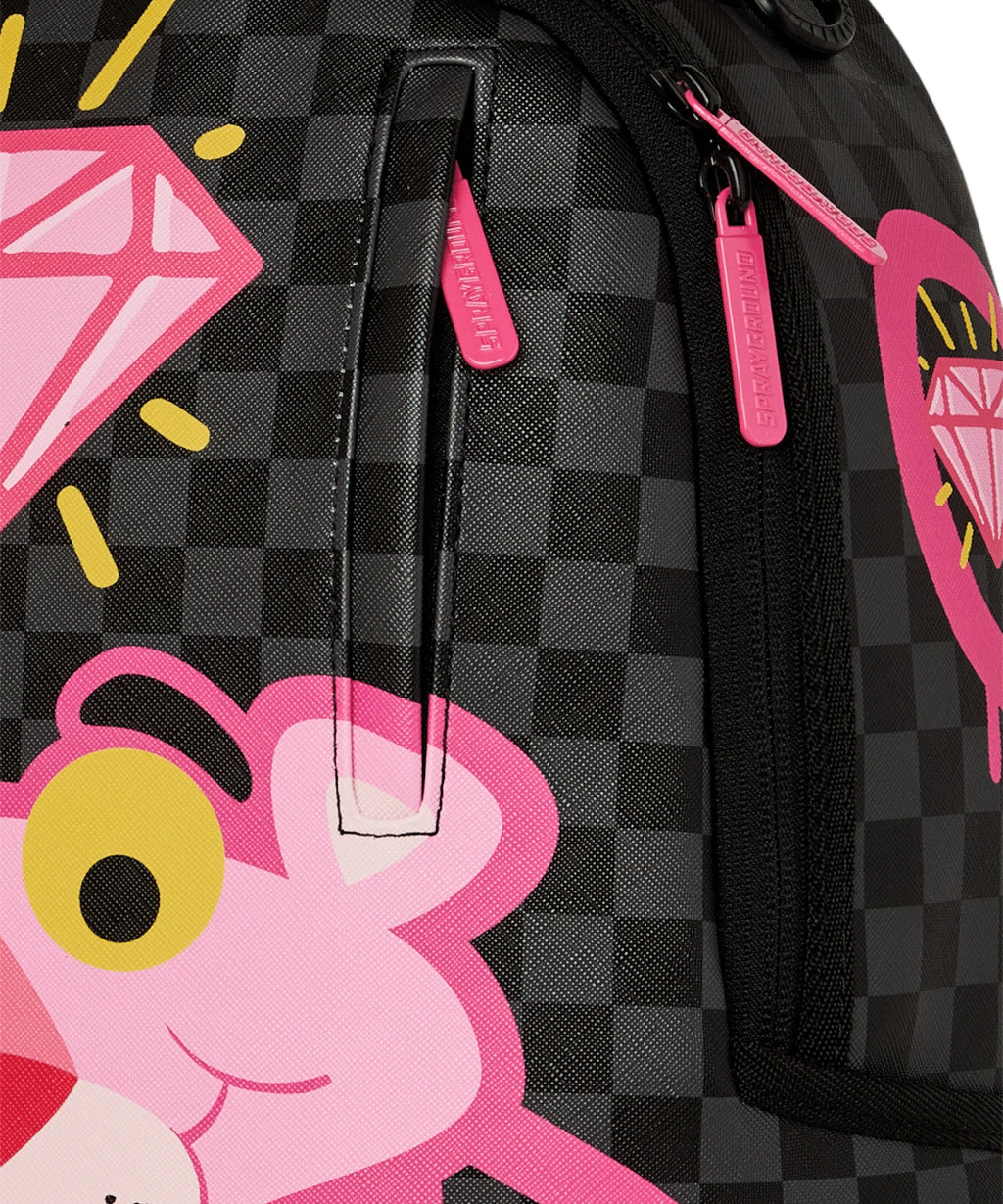 Sprayground Pink Panther backpack with graphic