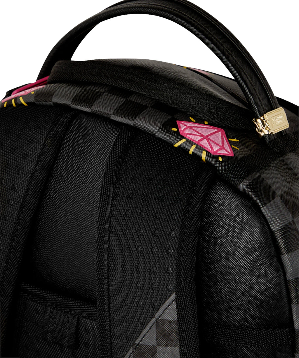 Sprayground Pink Panther backpack with graphic