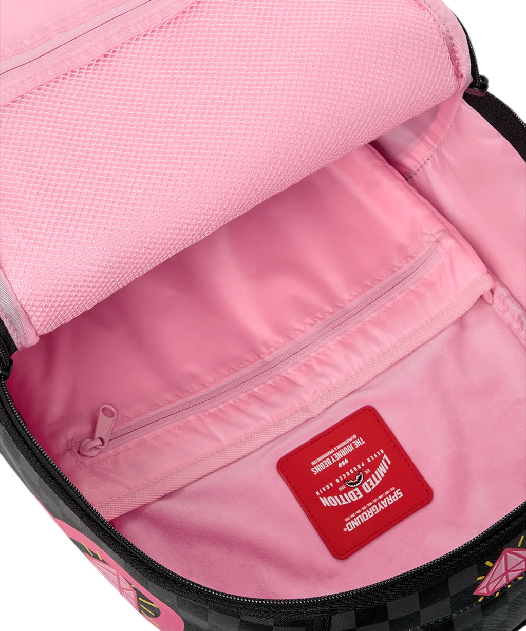 Sprayground Pink Panther backpack with graphic