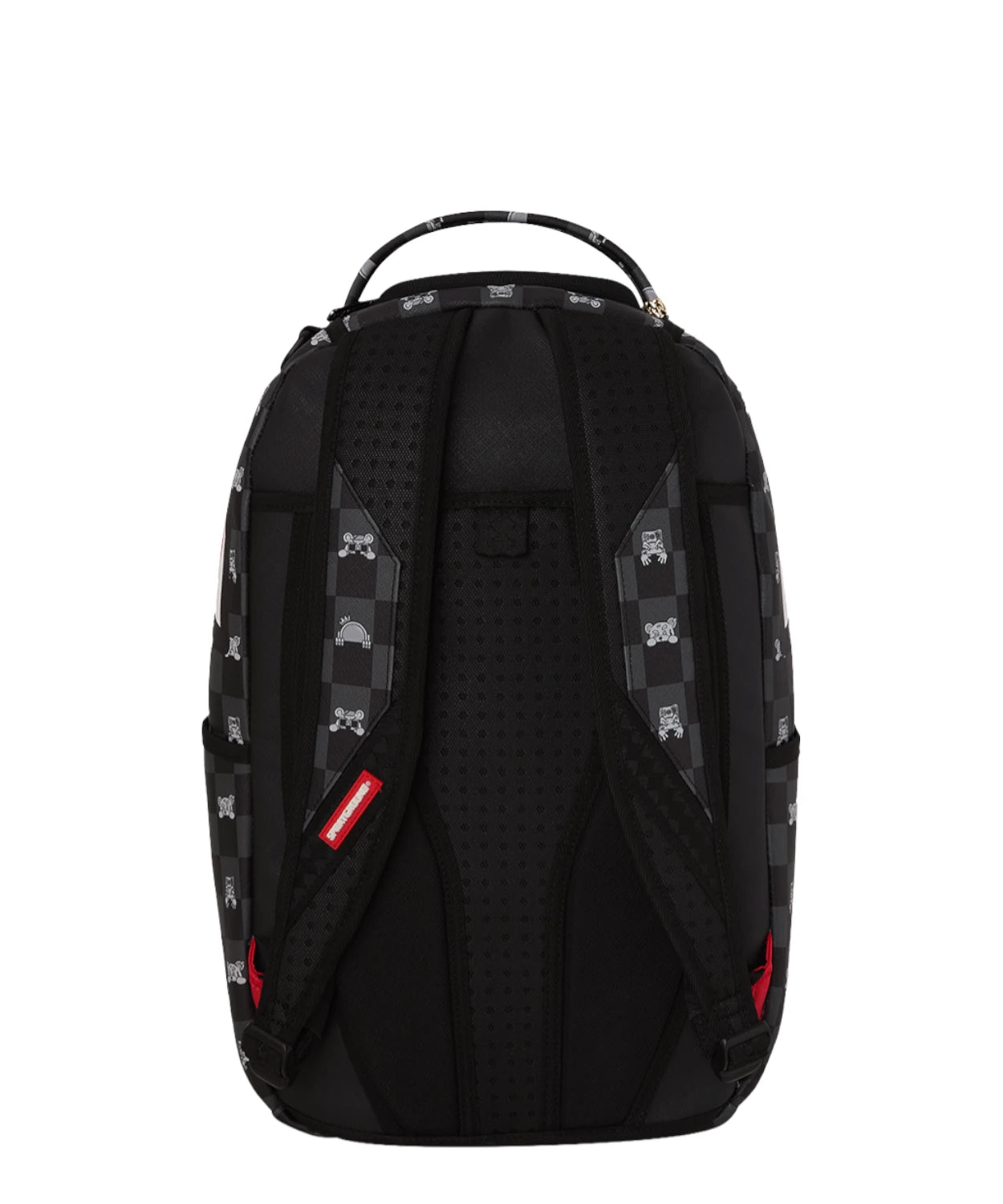 Zaino Sprayground Grey Peeking Character Check Shark