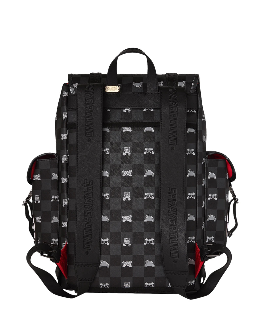 Sprayground Rugzak Monte Carlo Shark met Peeking Design