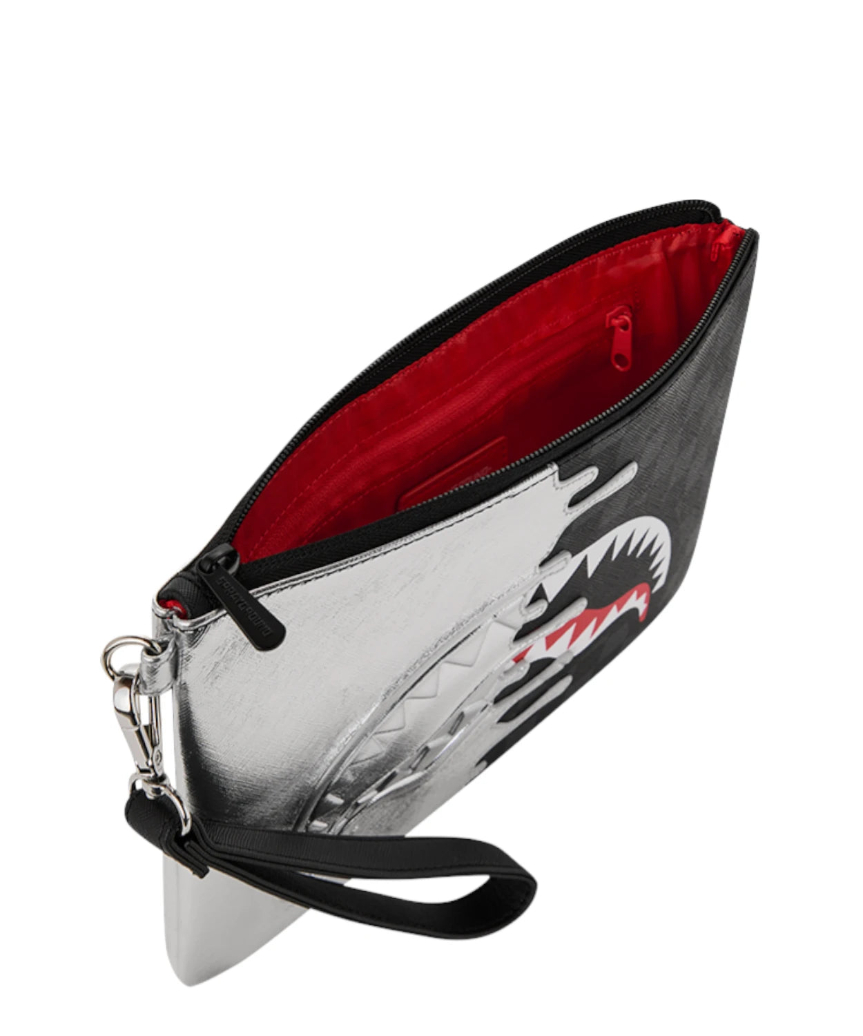 Sprayground Black Check Crossbody Pochette