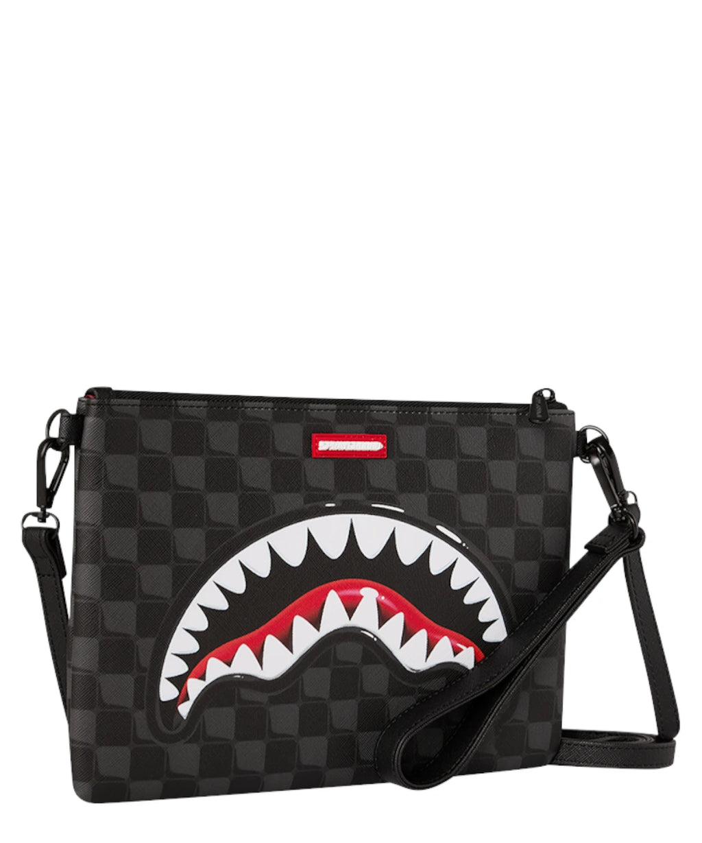 Sprayground Sip Balloon Black Crossbody Pouch