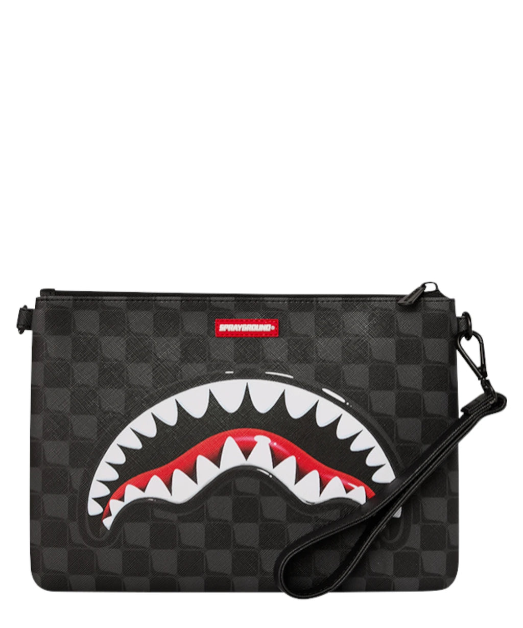 Sprayground Sip Balloon Black Crossbody Pouch