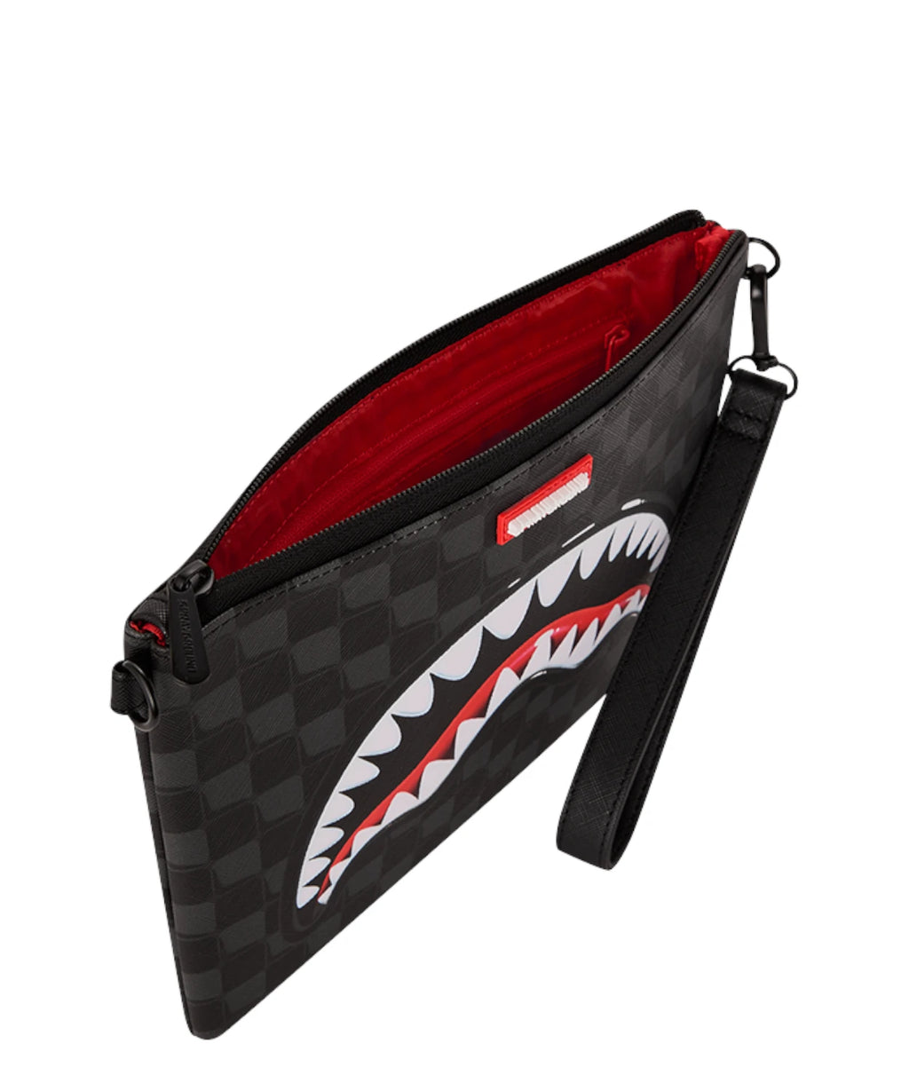 Sprayground Sip Balloon Black Crossbody Pouch