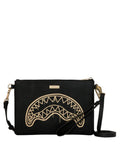 Sprayground Gold Drip Crossbody Pochette