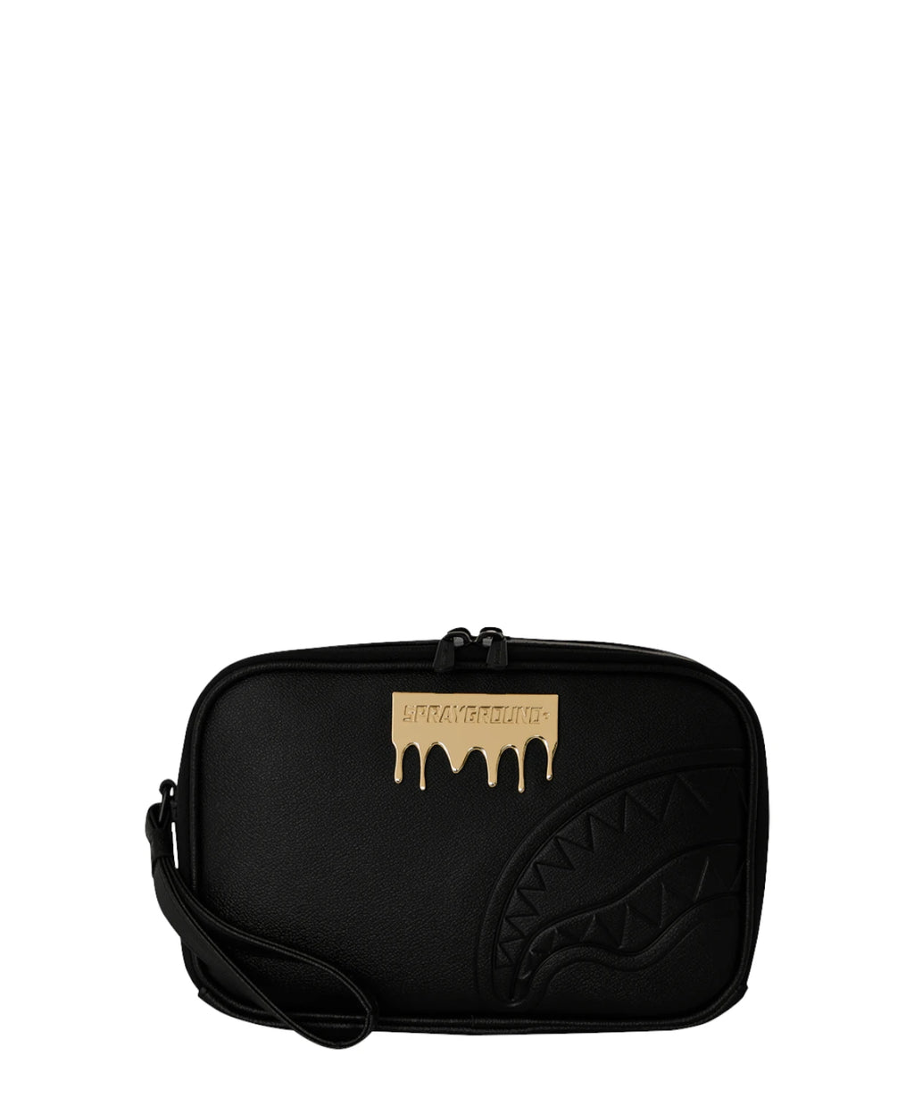 Beauty Case Dorato Sprayground Gouden Baksteen Lux