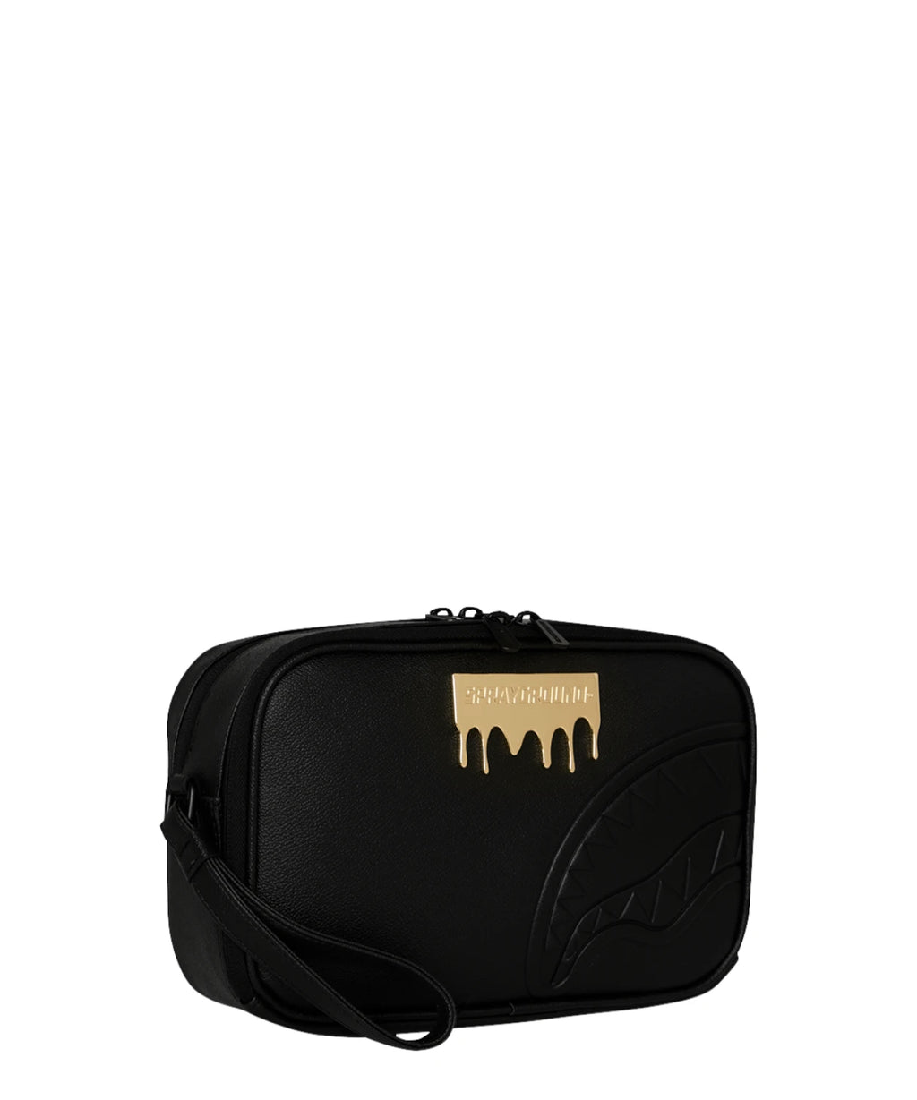 Beauty Case Dorato Sprayground Gouden Baksteen Lux
