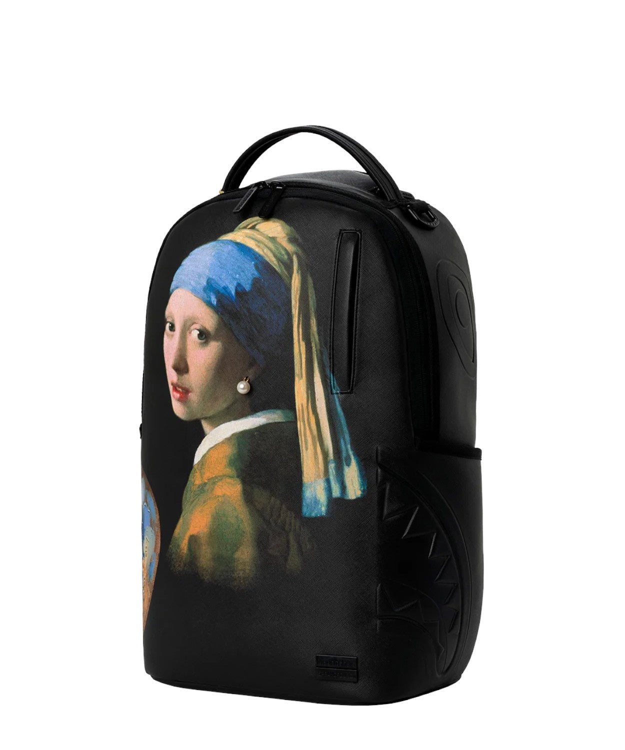 Zaino Sprayground con grafica ragazza orecchino perla
