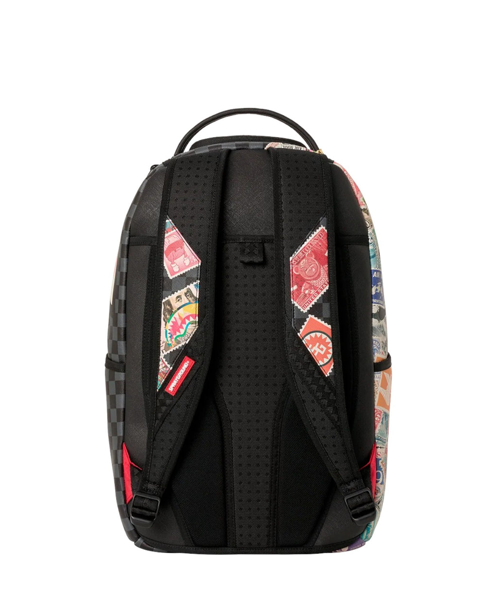 Zaino Sprayground USPS Half Stamps DLXSV con grafica unica