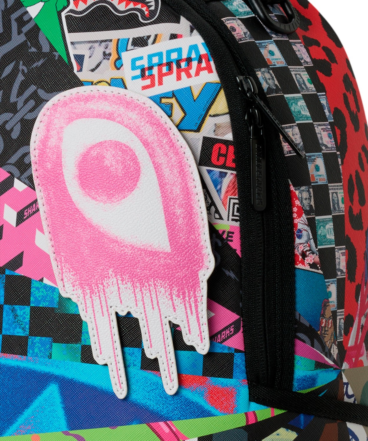Zaino Sprayground Sunburst con dettagli removibili