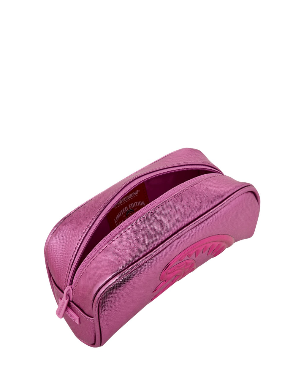 Pochette Sprayground Rosa Metallizzata e Drip