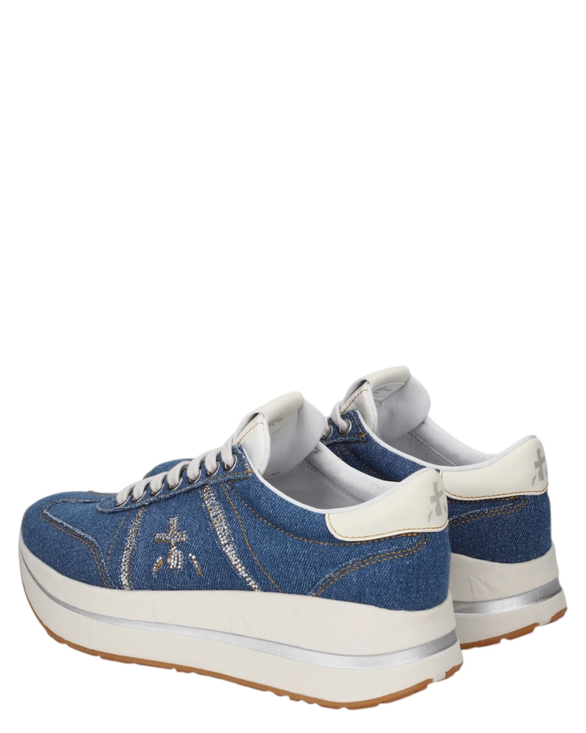 Sneakers Donna Premiata Bethcoin 8151 denim