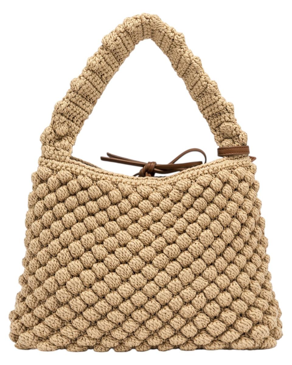 Pouch Bella in Tessuto Effetto Bubble-Gianni Chiarini-Borse a spalla-Vittorio Citro Boutique