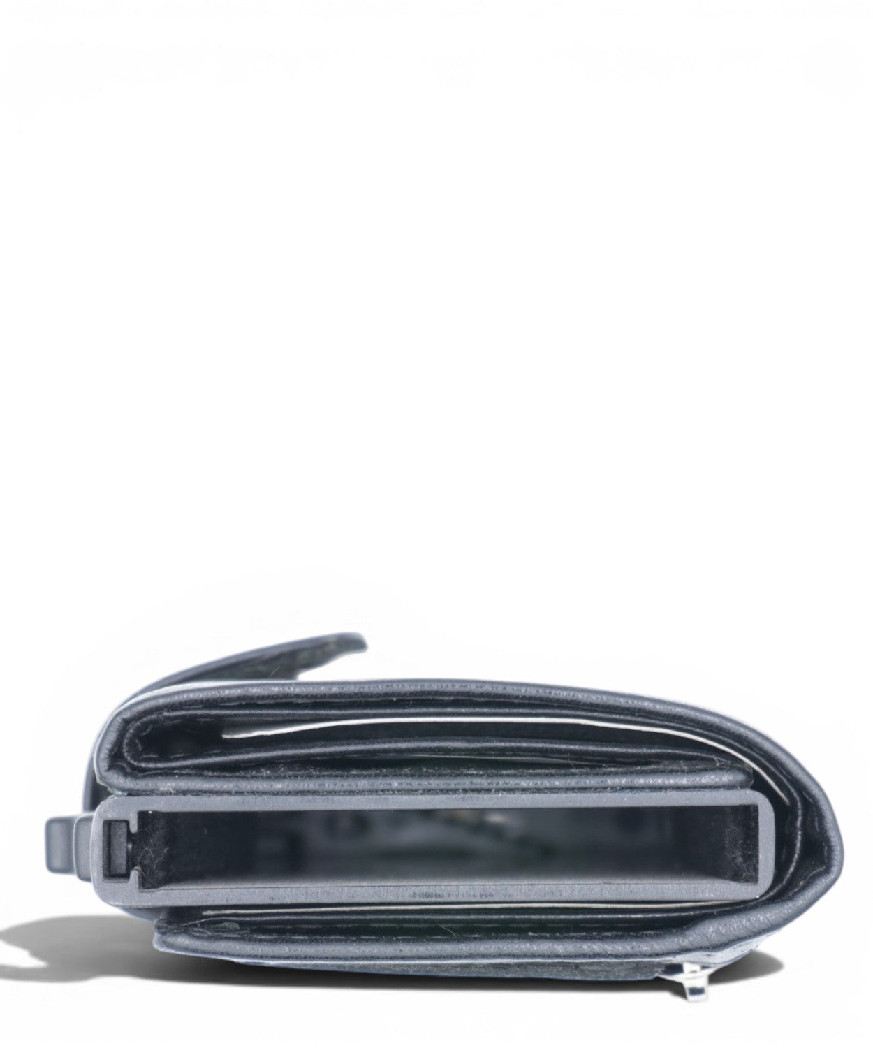 Portafoglio Uomo Pelle RFID Compatto con Zip e Slide