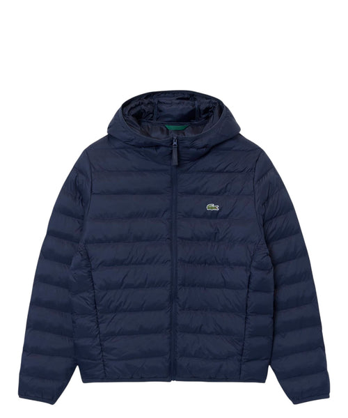 Chaqueta Hombre Lacoste acolchada, cortavientos y repelente al agua