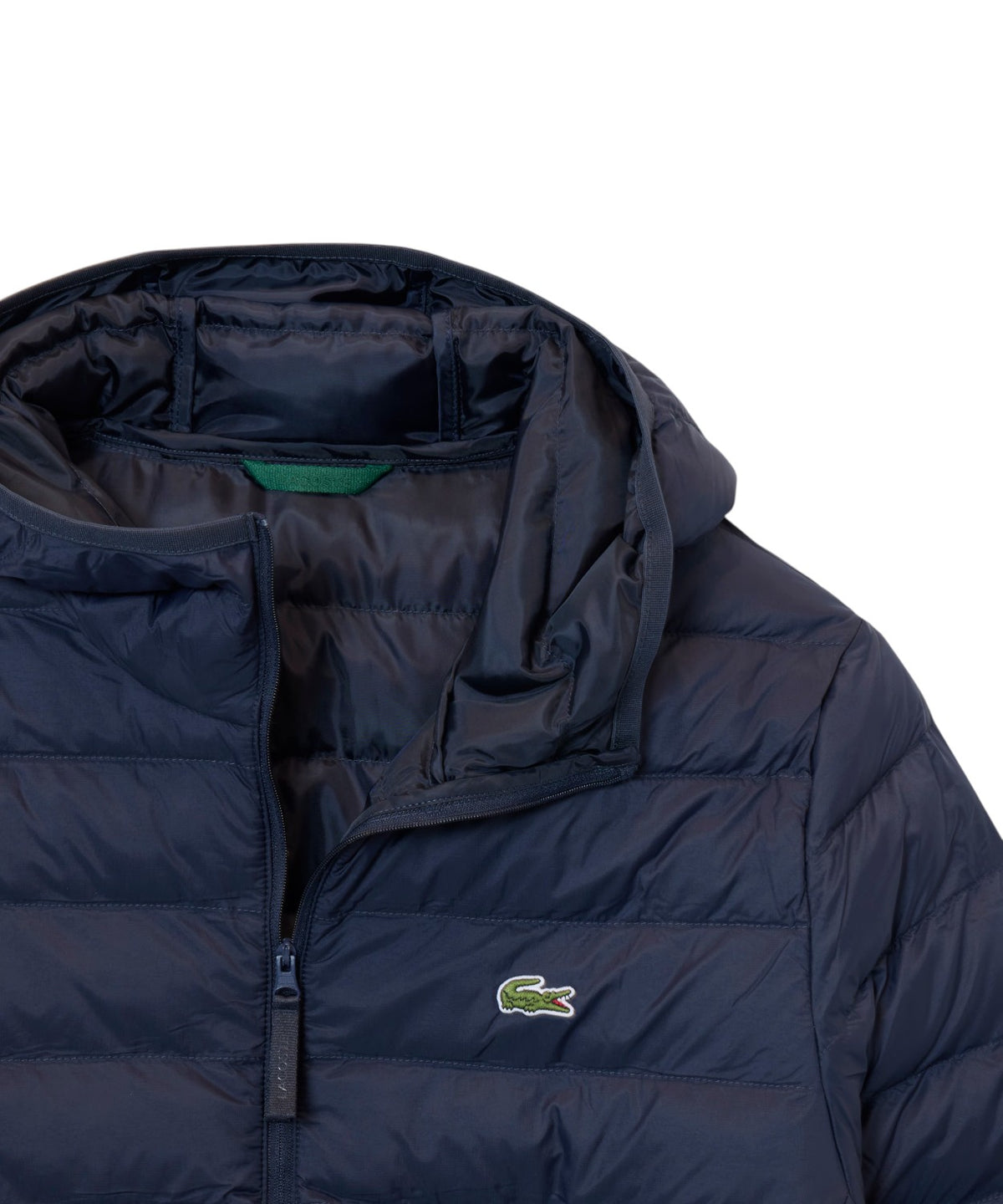 Chaqueta Hombre Lacoste acolchada, cortavientos y repelente al agua