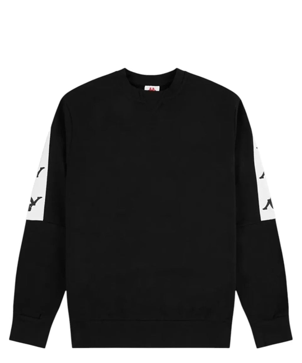 Felpa 222 Banda 10 Enik – Senza Cappuccio con Logo-Kappa-Felpe-Vittorio Citro Boutique