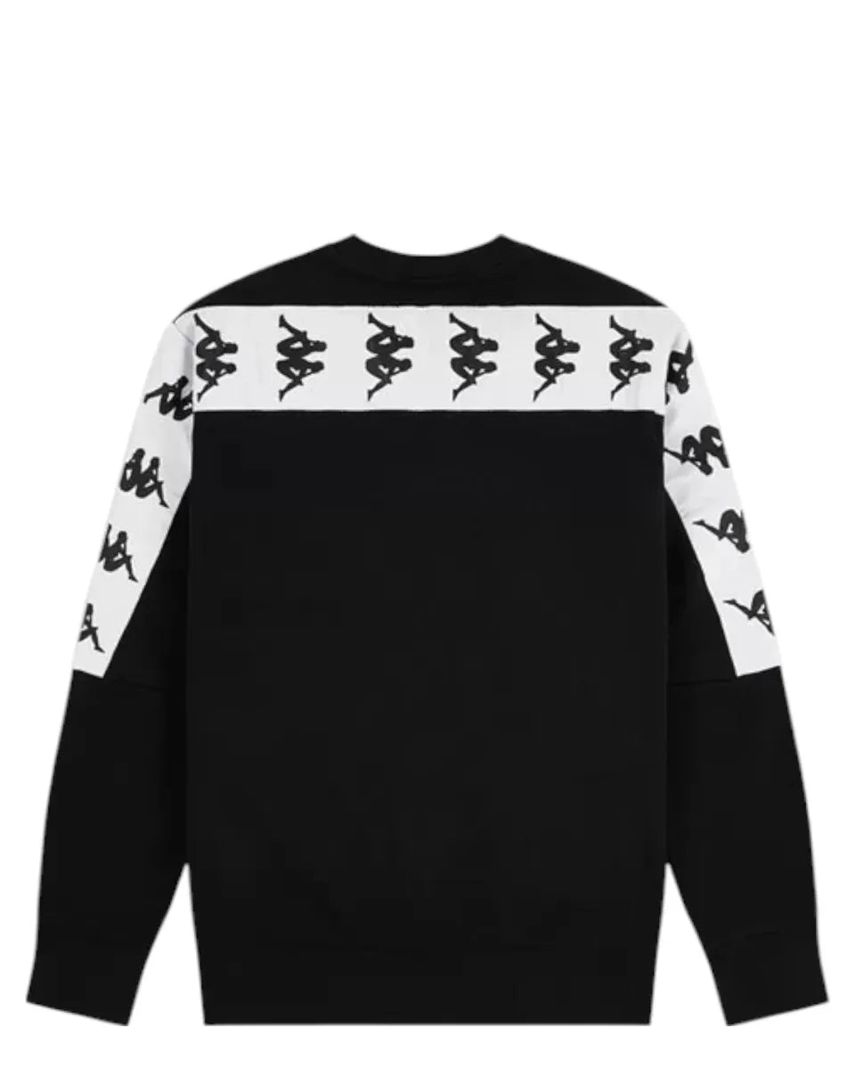 Felpa 222 Banda 10 Enik – Senza Cappuccio con Logo-Kappa-Felpe-Vittorio Citro Boutique