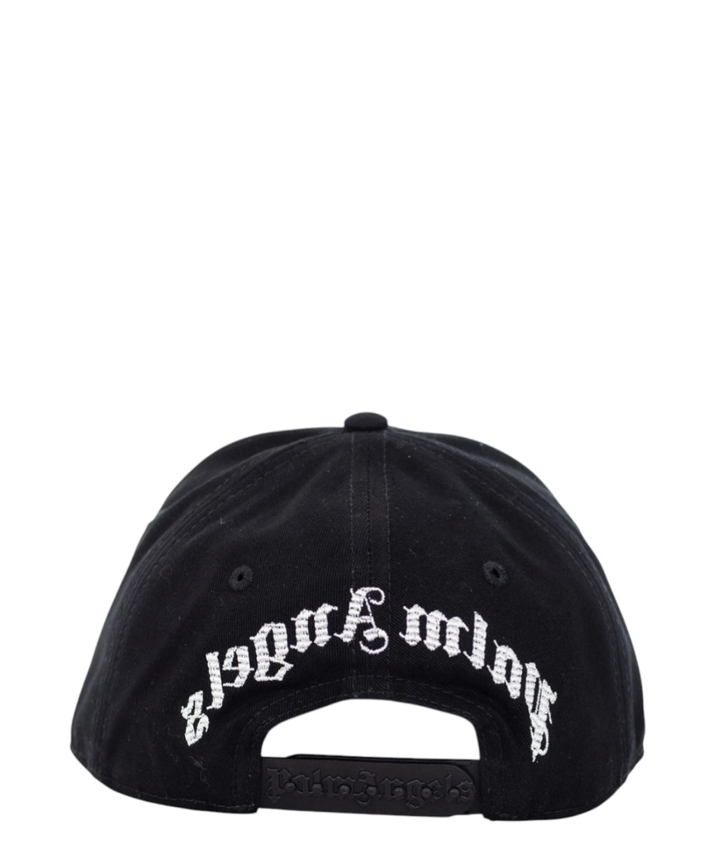 Black Cotton Palm Angels Hat – 100% Streetwear Style