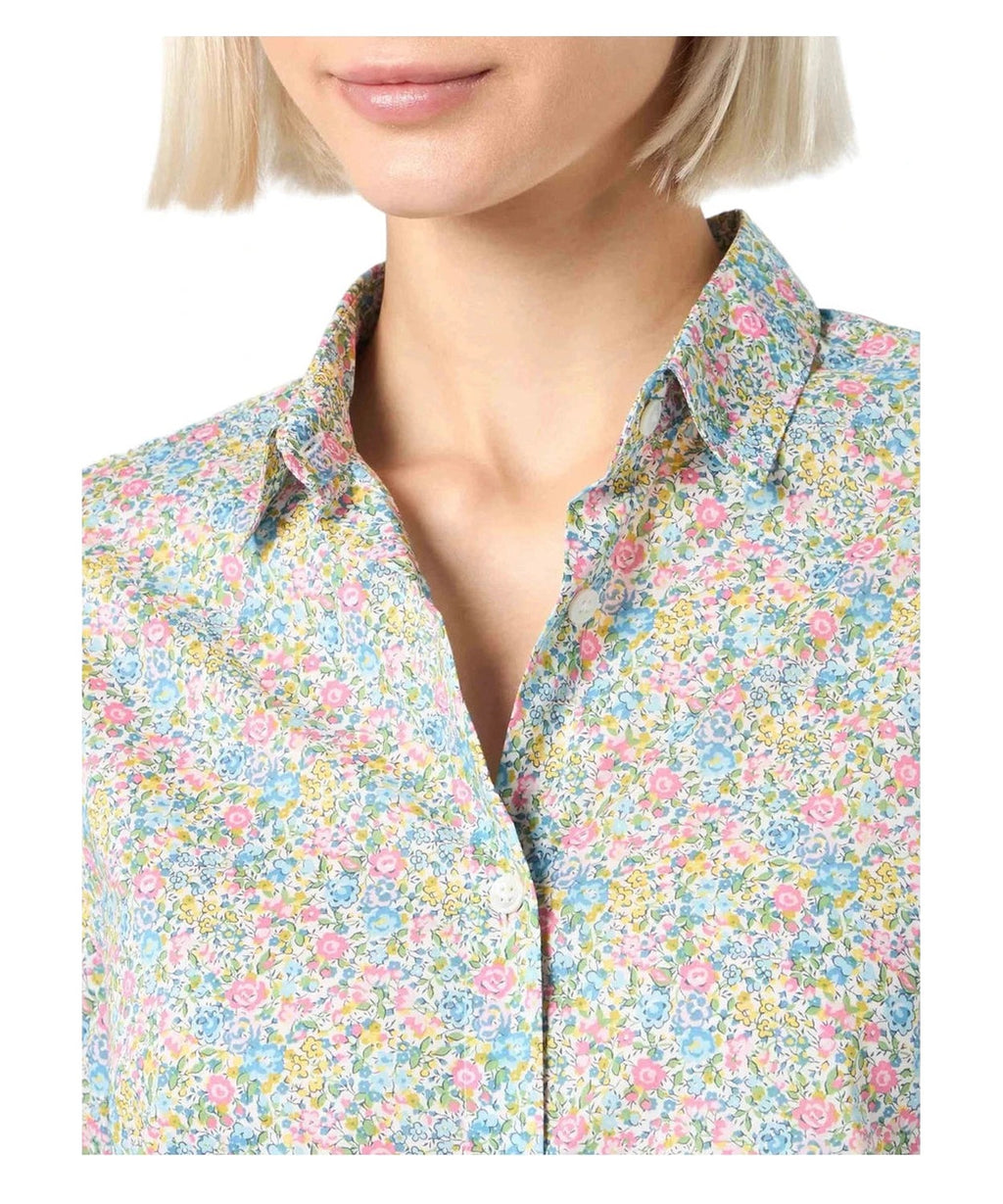 Camicia Oversize Brigitte in Cotone con Stampa Emma & Georgina-Mc2 Saint Barth-Camicie-Vittorio Citro Boutique