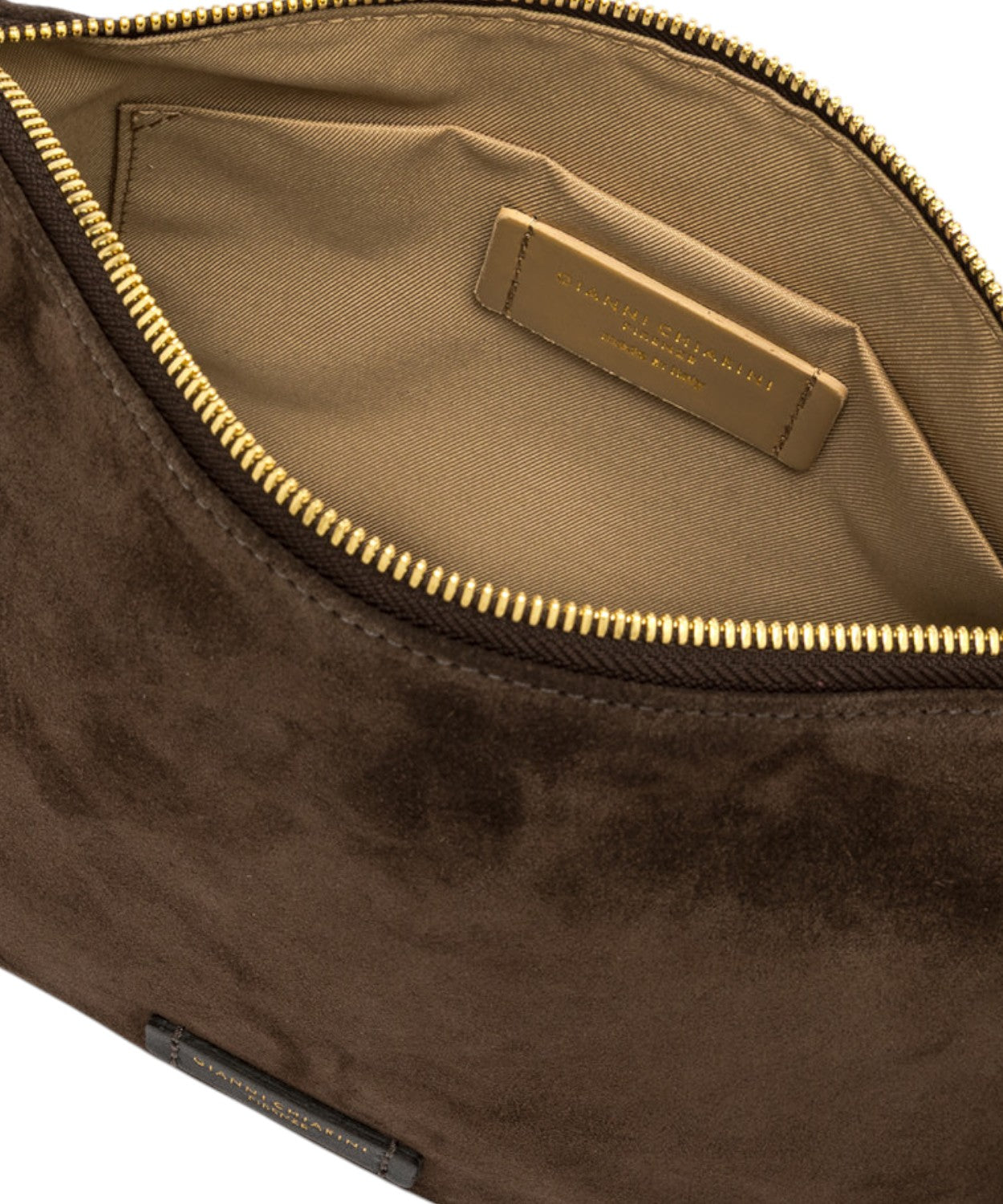 Pochette Nora Pouch in Pelle Scamosciata-Gianni Chiarini-Pochette-Vittorio Citro Boutique