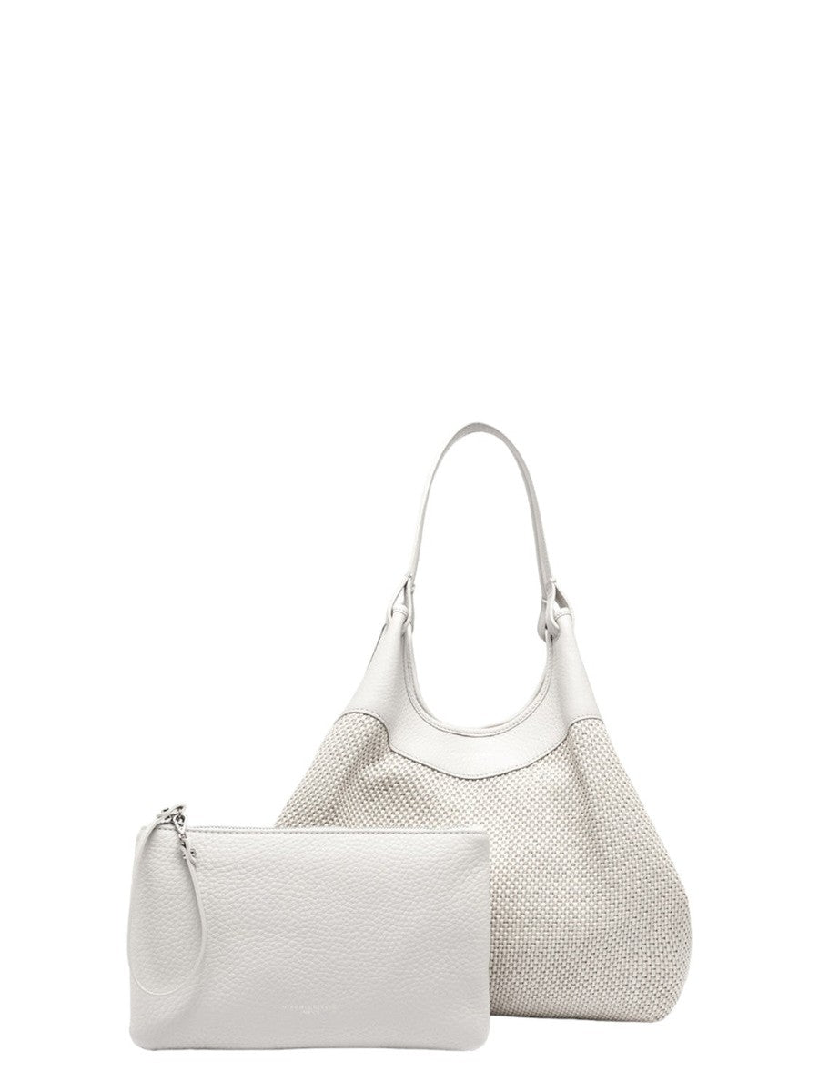 Borsa Dua in paglia intrecciata-Gianni Chiarini-Borse a spalla-Vittorio Citro Boutique