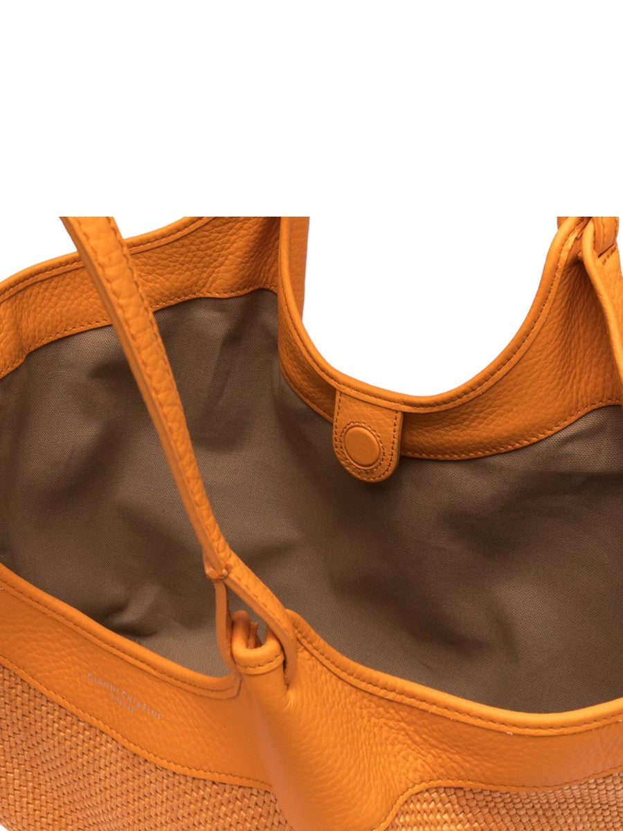 Borsa Dua in paglia intrecciata-Gianni Chiarini-Borse a spalla-Vittorio Citro Boutique