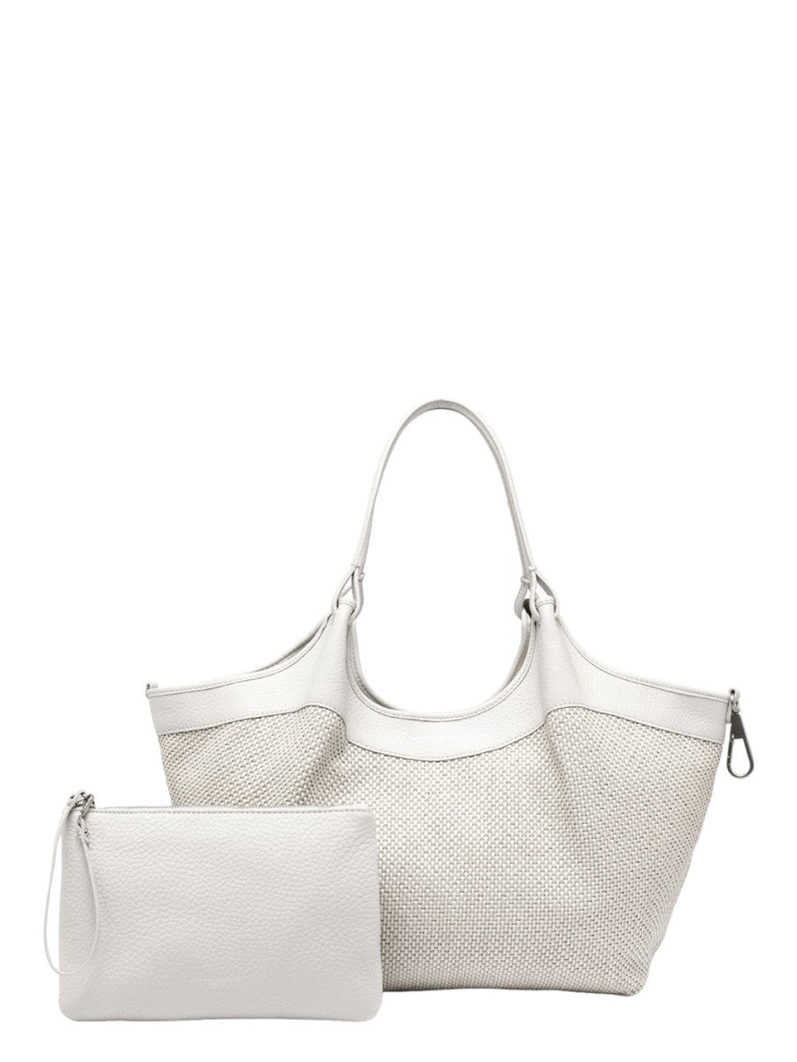 Borsa Dua in paglia intrecciata-Gianni Chiarini-Borse a spalla-Vittorio Citro Boutique