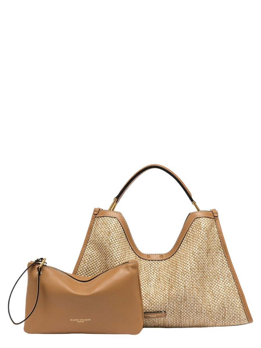 Borsa Aurora in Paglia Intrecciata-Gianni Chiarini-Borse a mano-Vittorio Citro Boutique