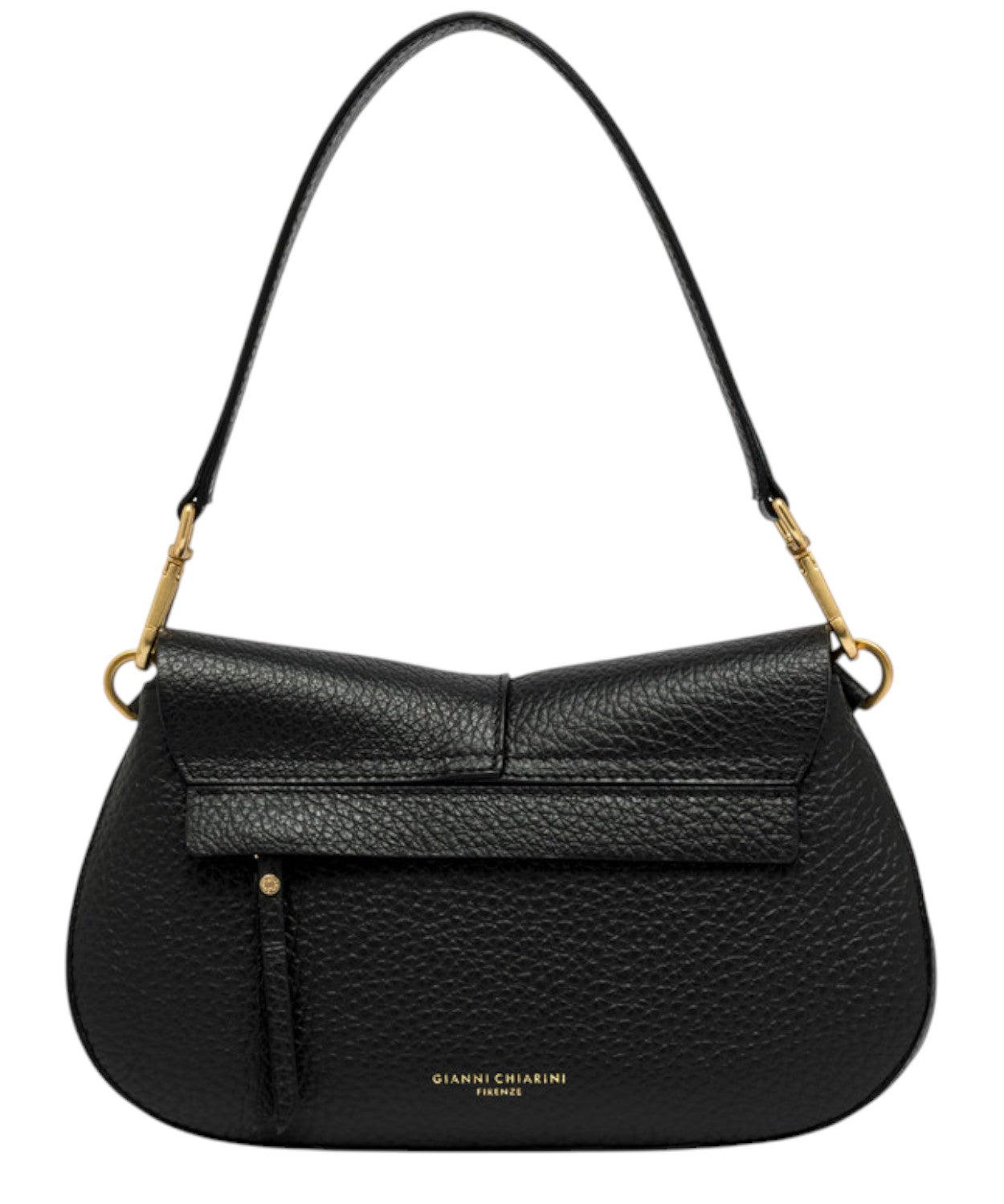 Borsa Helena Round in Pelle a Grana Maxi-Gianni Chiarini-Borse a spalla-Vittorio Citro Boutique