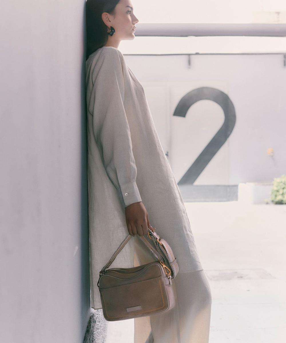 Borsa Nina in suede-Gianni Chiarini-Borse a spalla-Vittorio Citro Boutique