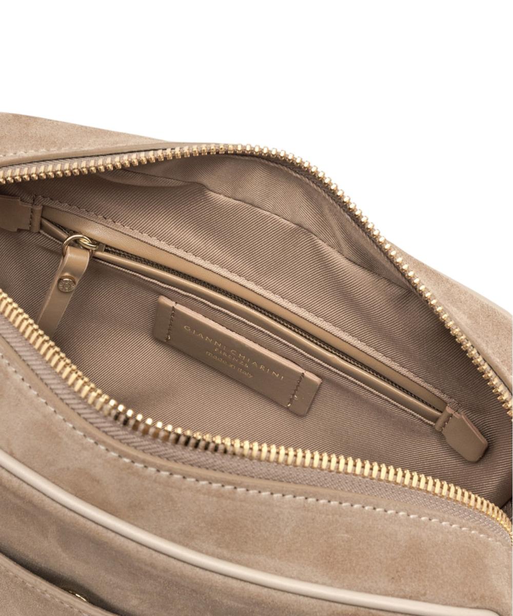 Borsa Nina in suede-Gianni Chiarini-Borse a spalla-Vittorio Citro Boutique