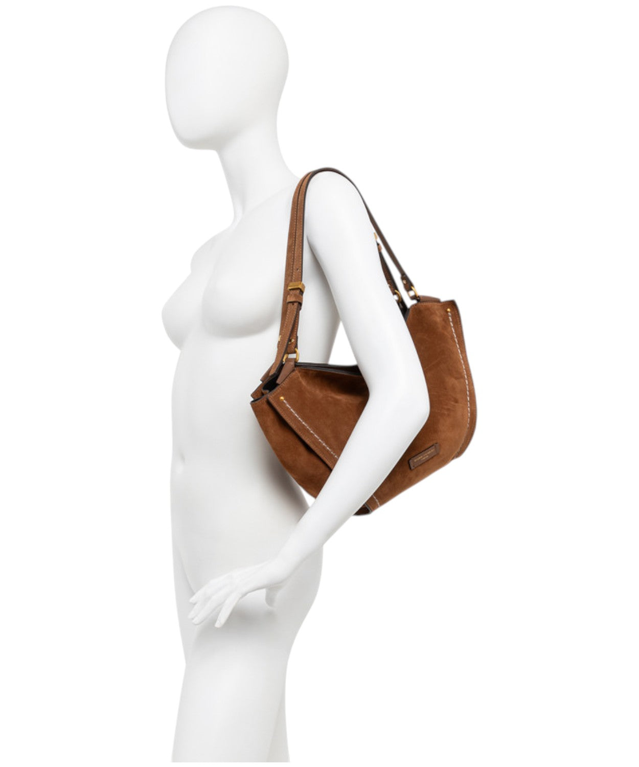 Borsa Bloom Mini in Pelle Scamosciata-Gianni Chiarini-Borse a spalla-Vittorio Citro Boutique