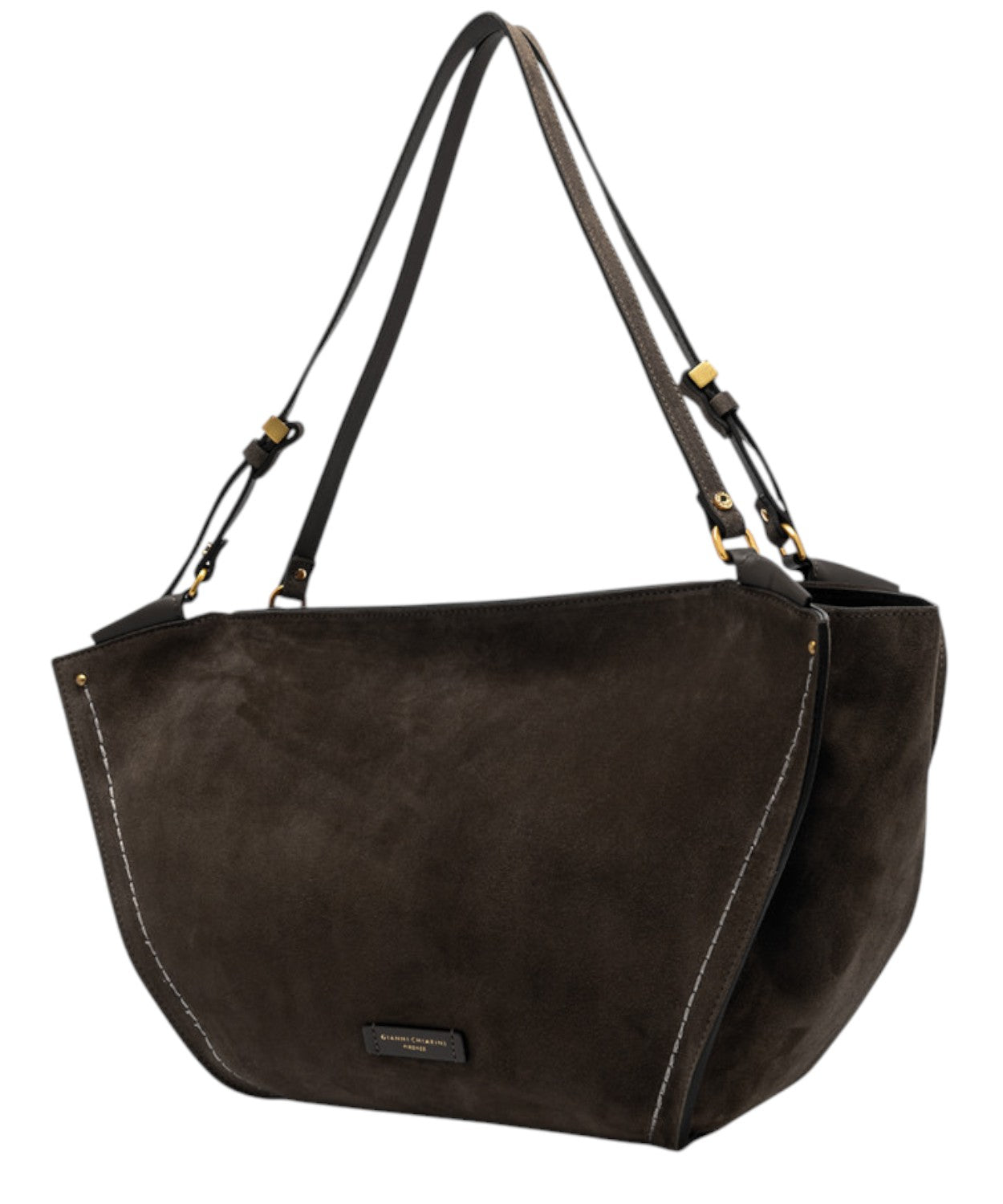 Borsa Bloom in Pelle Scamosciata-Gianni Chiarini-Borse a spalla-Vittorio Citro Boutique