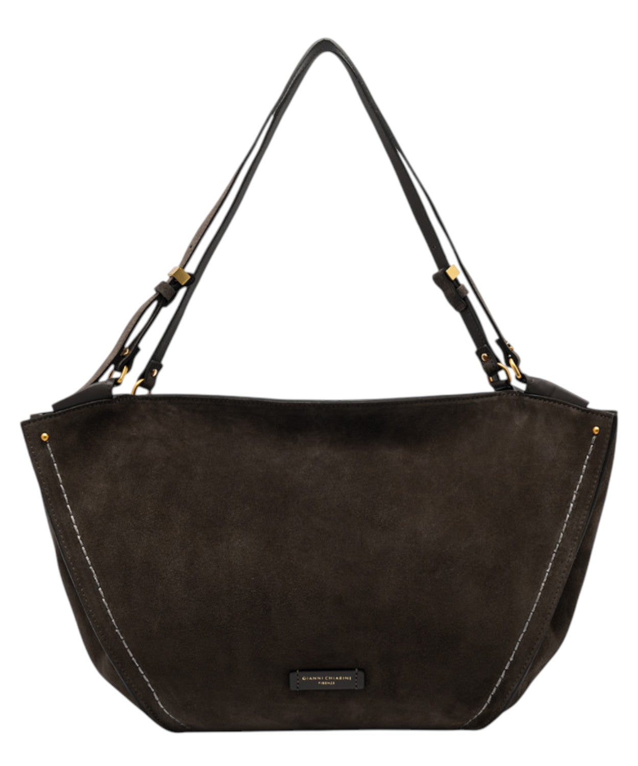 Borsa Bloom in Pelle Scamosciata-Gianni Chiarini-Borse a spalla-Vittorio Citro Boutique