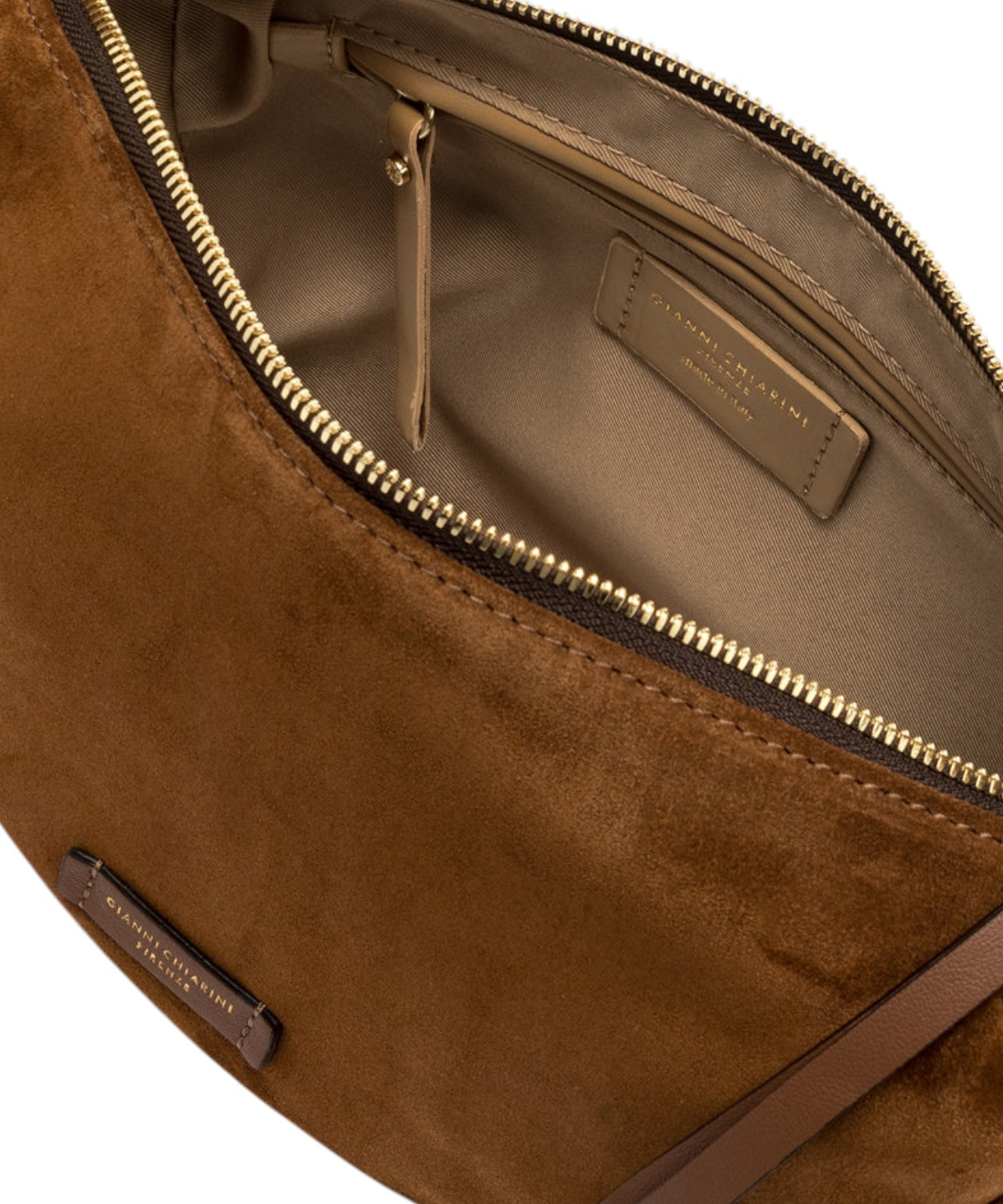 Borsa Aisha in Pelle Scamosciata-Gianni Chiarini-Borse a spalla-Vittorio Citro Boutique