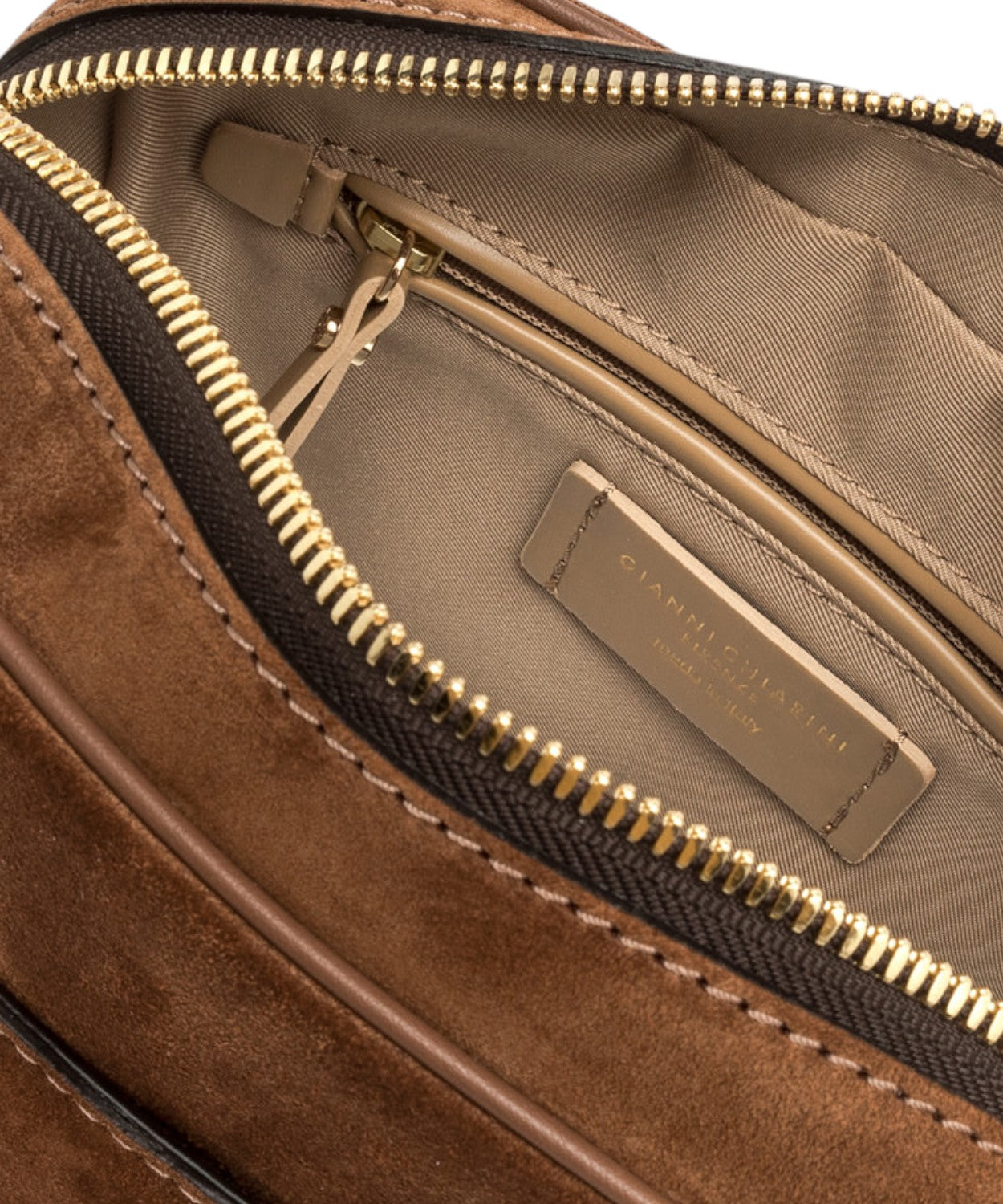 Borsa Nina in Pelle Scamosciata-Gianni Chiarini-Borse a spalla-Vittorio Citro Boutique