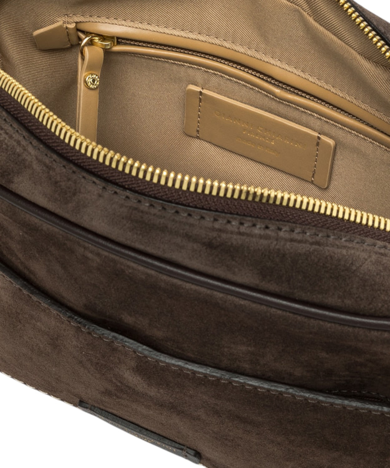 Borsa Nina in Pelle Scamosciata-Gianni Chiarini-Borse a spalla-Vittorio Citro Boutique