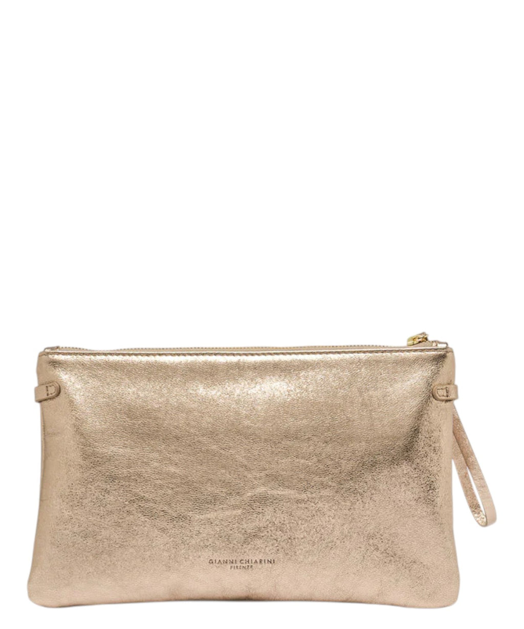 Pochette donna Gianni Chiarini Hermy in pelle laminata