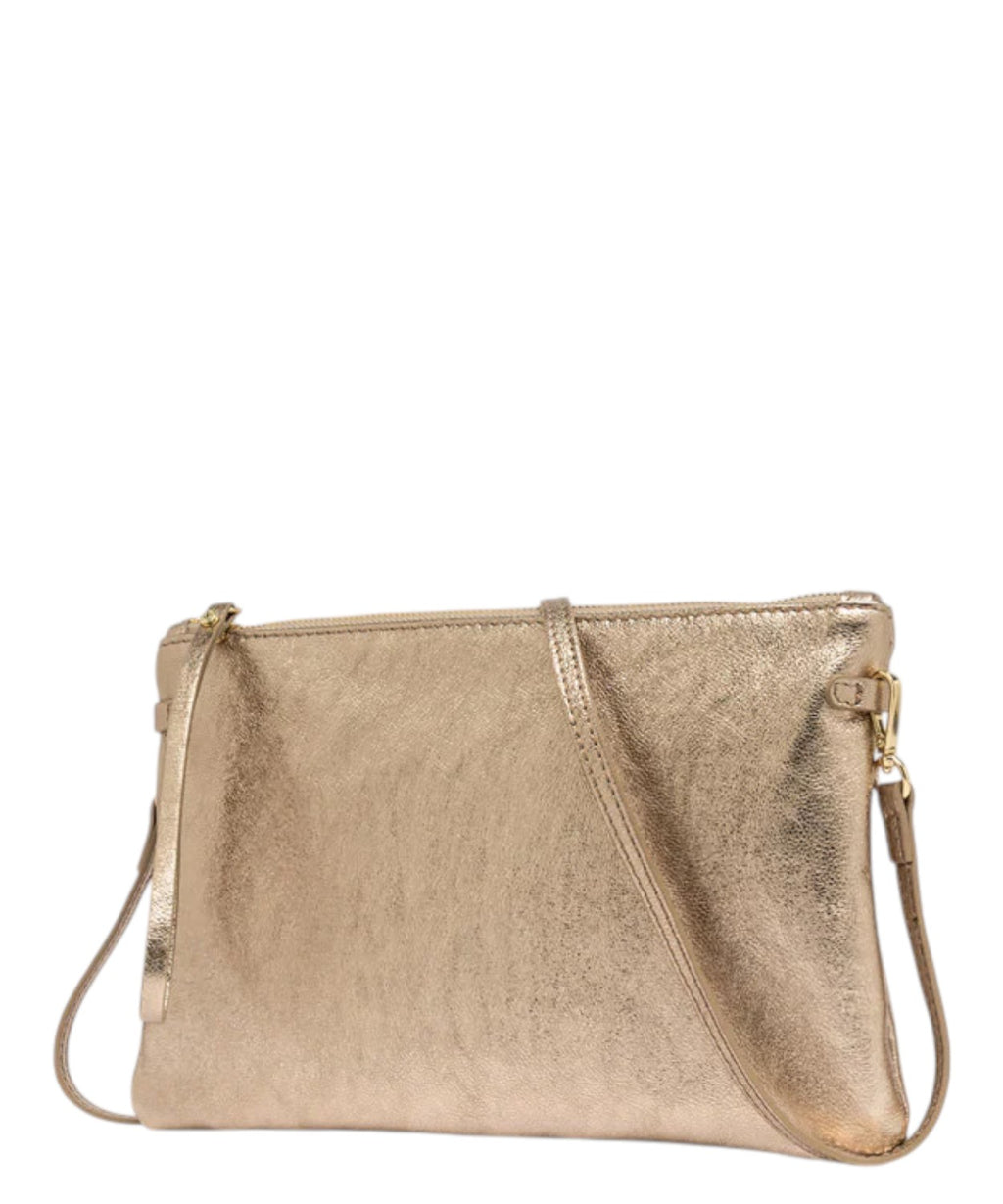 Pochette donna Gianni Chiarini Hermy in pelle laminata