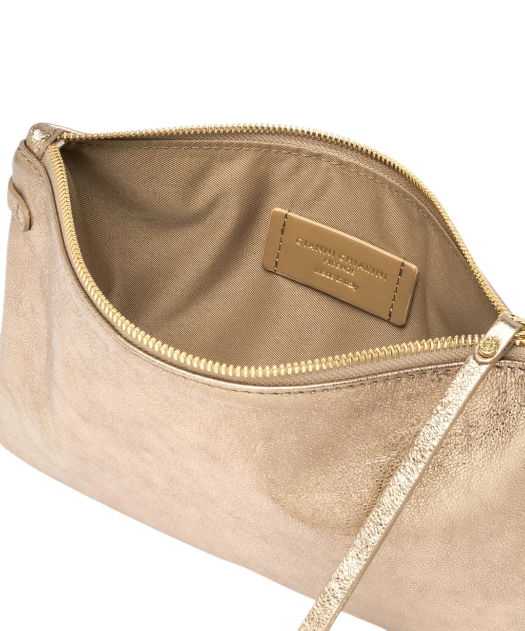 Pochette donna Gianni Chiarini Hermy in pelle laminata
