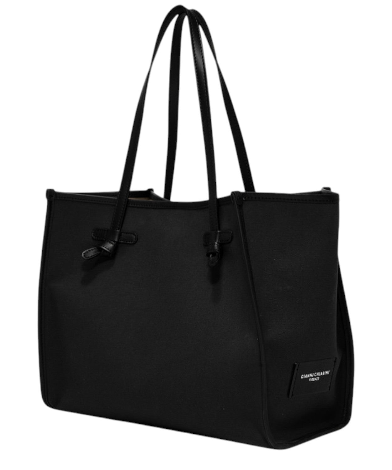 Shopping Bag Marcella in Canvas-Gianni Chiarini-Borse a spalla-Vittorio Citro Boutique