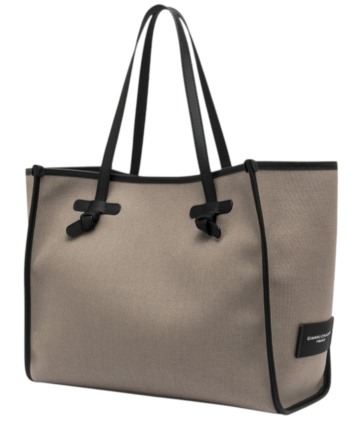 Shopping Bag Marcella in Canvas-Gianni Chiarini-Borse a spalla-Vittorio Citro Boutique