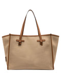 Shopping Marcella in canvas bicolore-Gianni Chiarini-Borse a spalla-Vittorio Citro Boutique