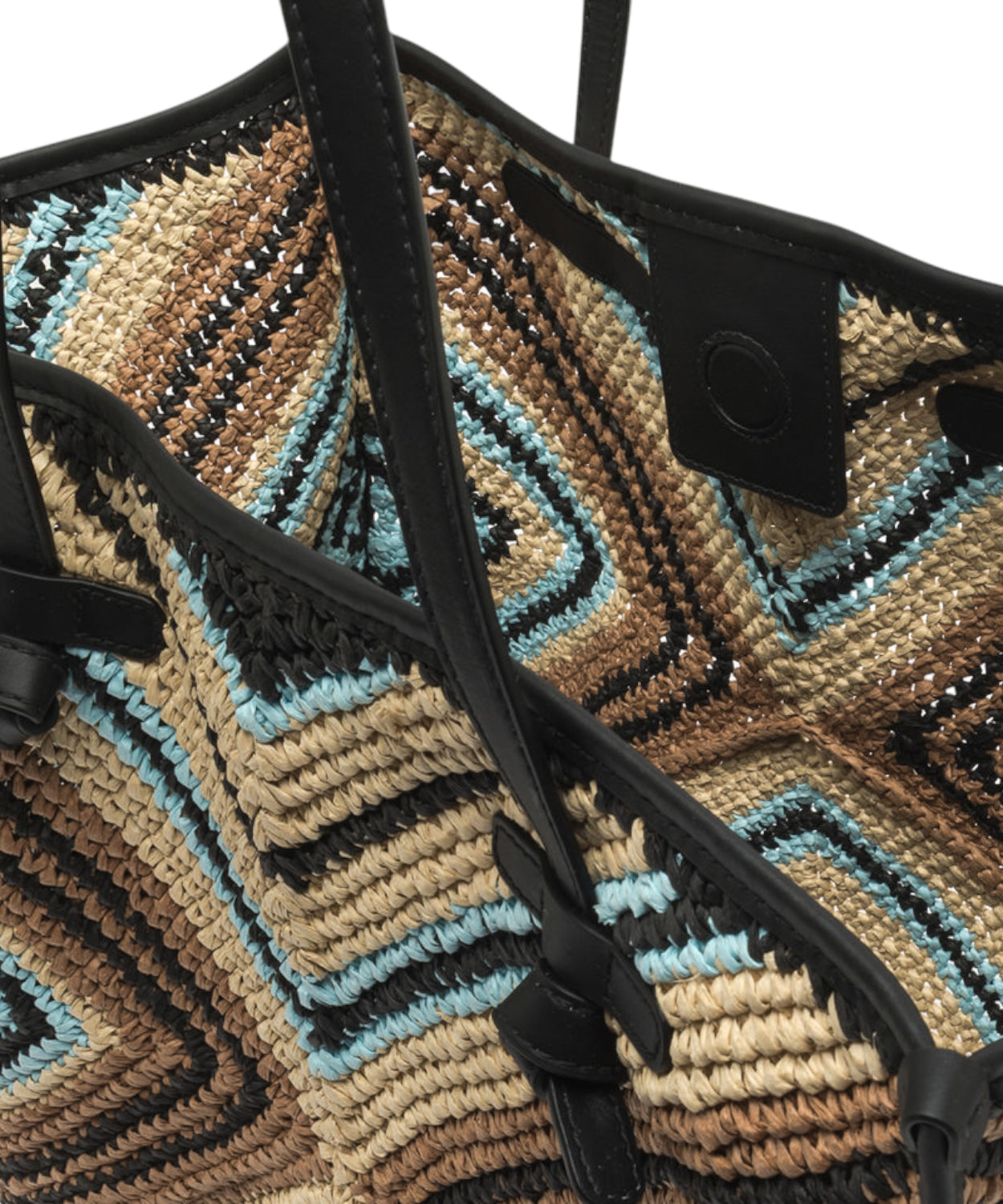 Gianni Chiarini Marcella Borsa in Paglia Intrecciata