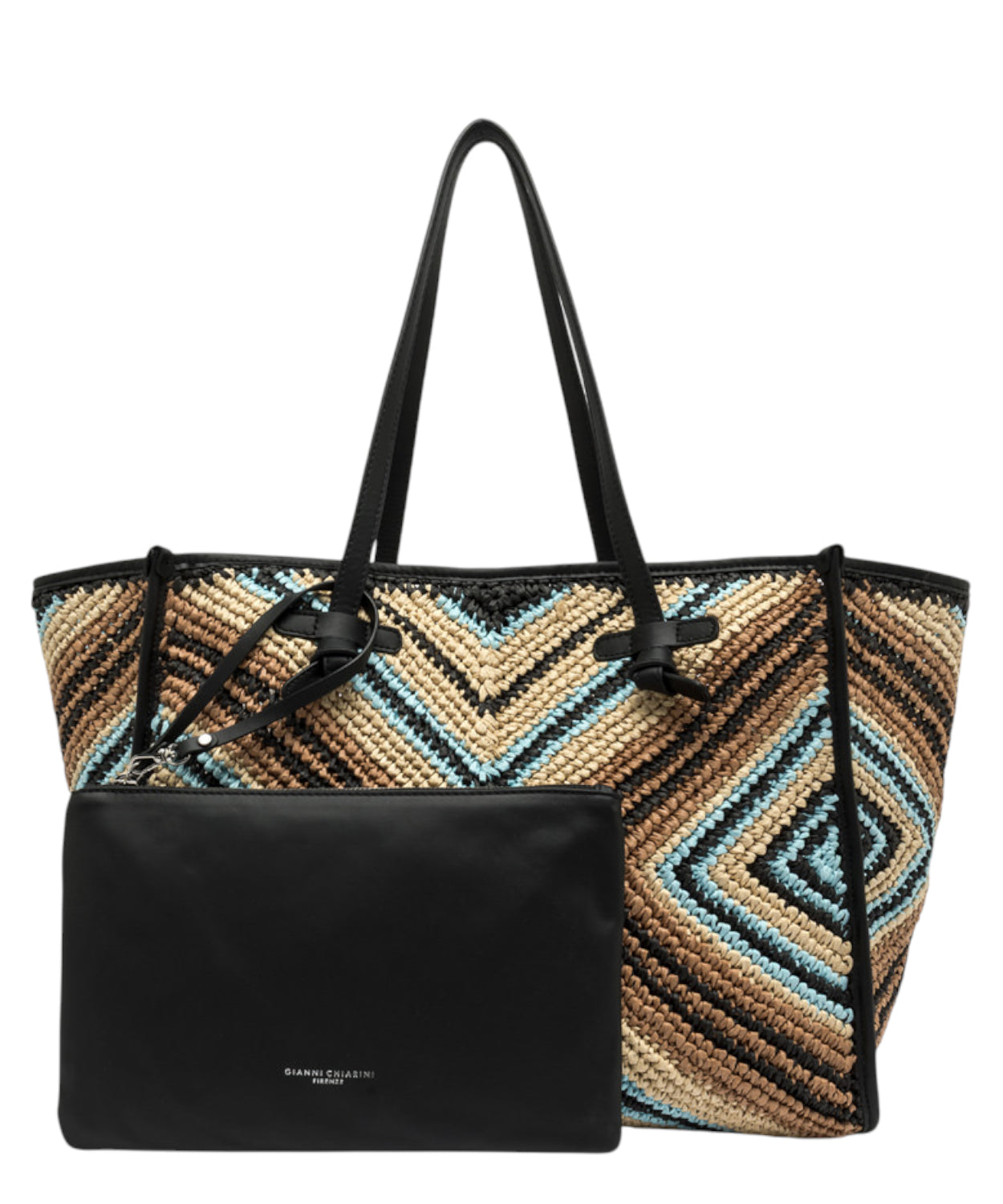 Gianni Chiarini Marcella Borsa in Paglia Intrecciata