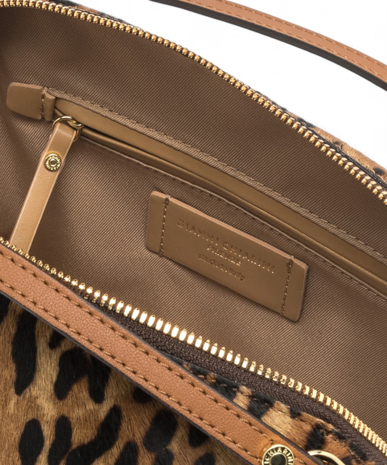 Gianni Chiarini Borsa Alifa Lince in Pelle Effetto Cavallino