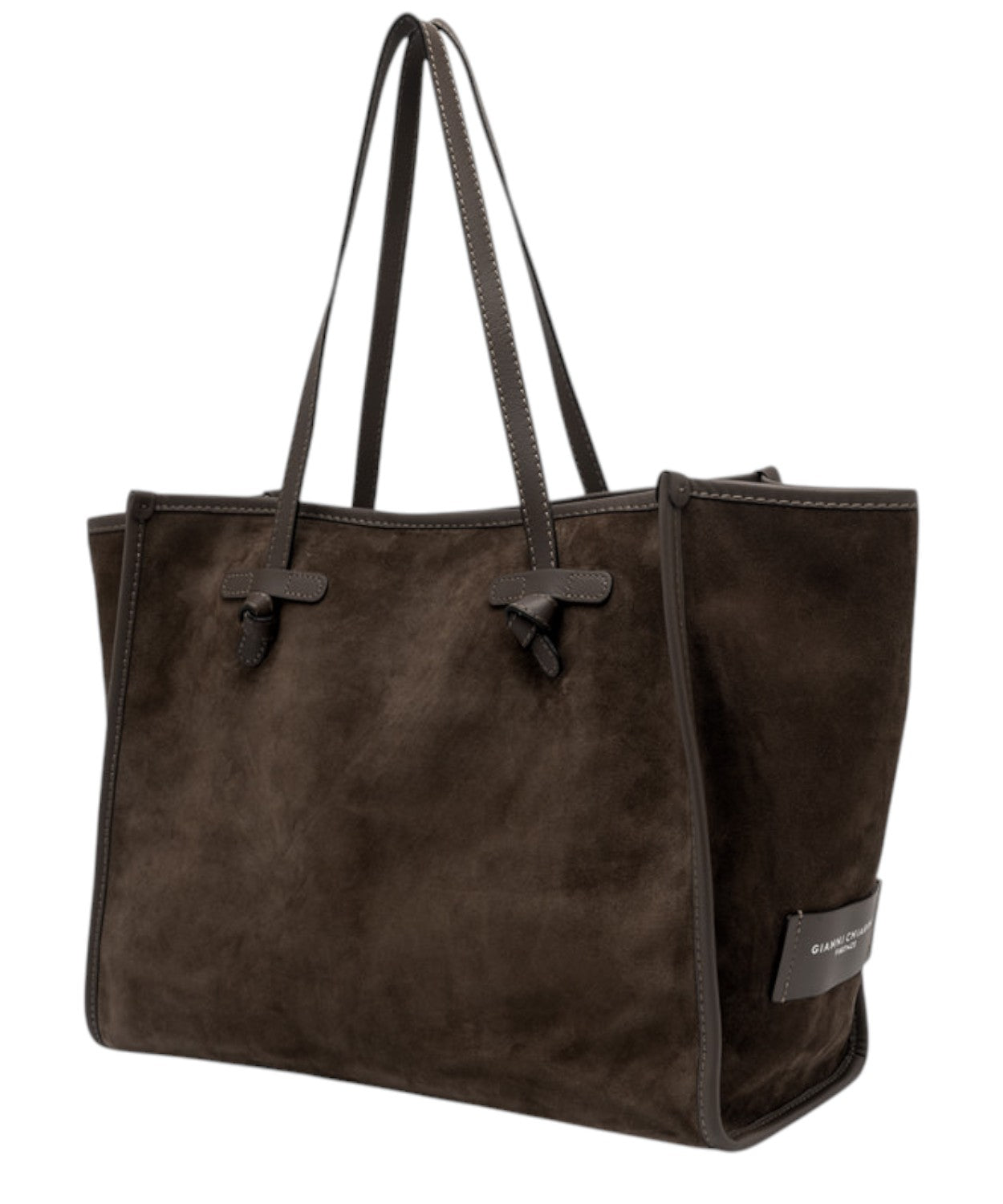 Shopping Bag Marcella in Pelle Scamosciata-Gianni Chiarini-Borse a spalla-Vittorio Citro Boutique