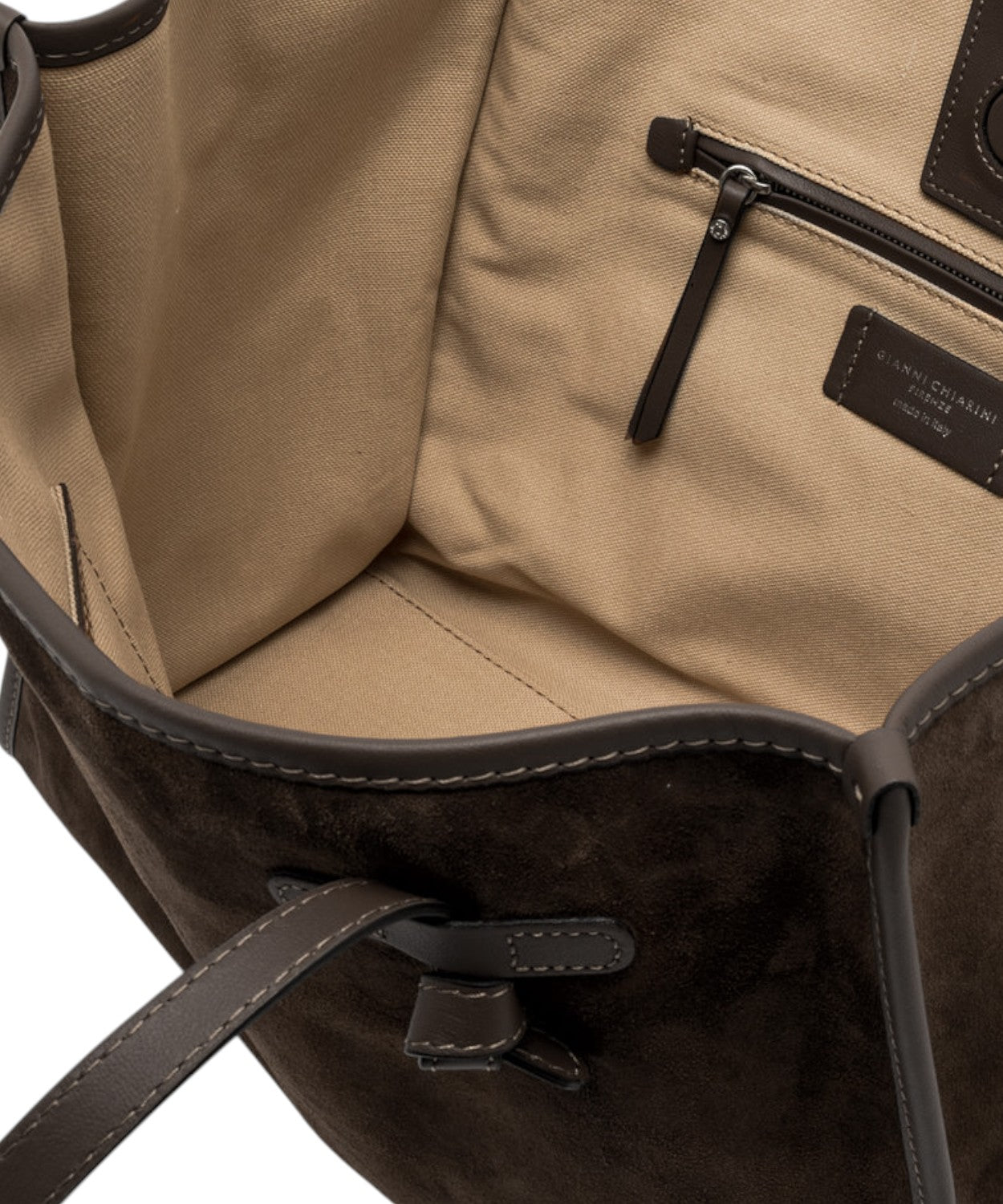 Shopping Bag Marcella in Pelle Scamosciata-Gianni Chiarini-Borse a spalla-Vittorio Citro Boutique